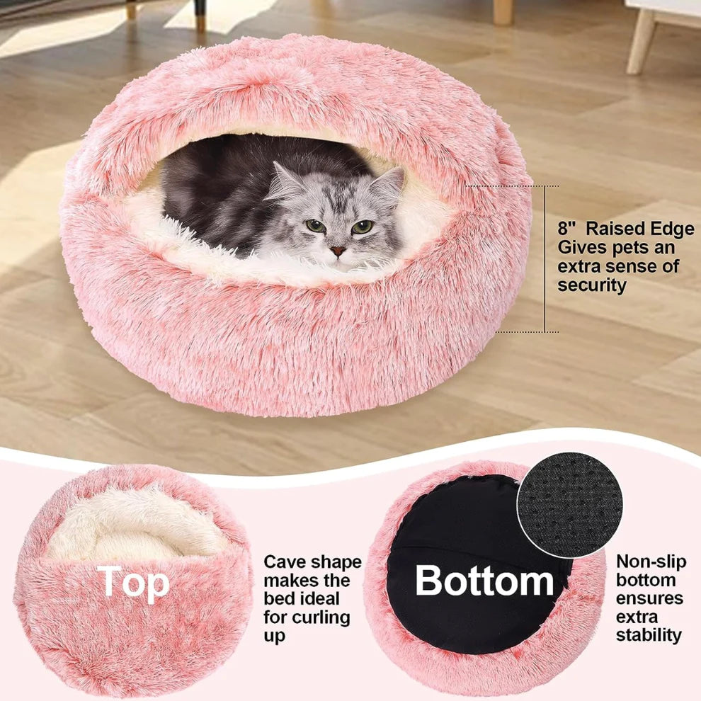 Calm Kitty Cave Bed