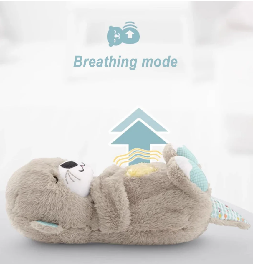 Calming Puppy Otter Plush Toy