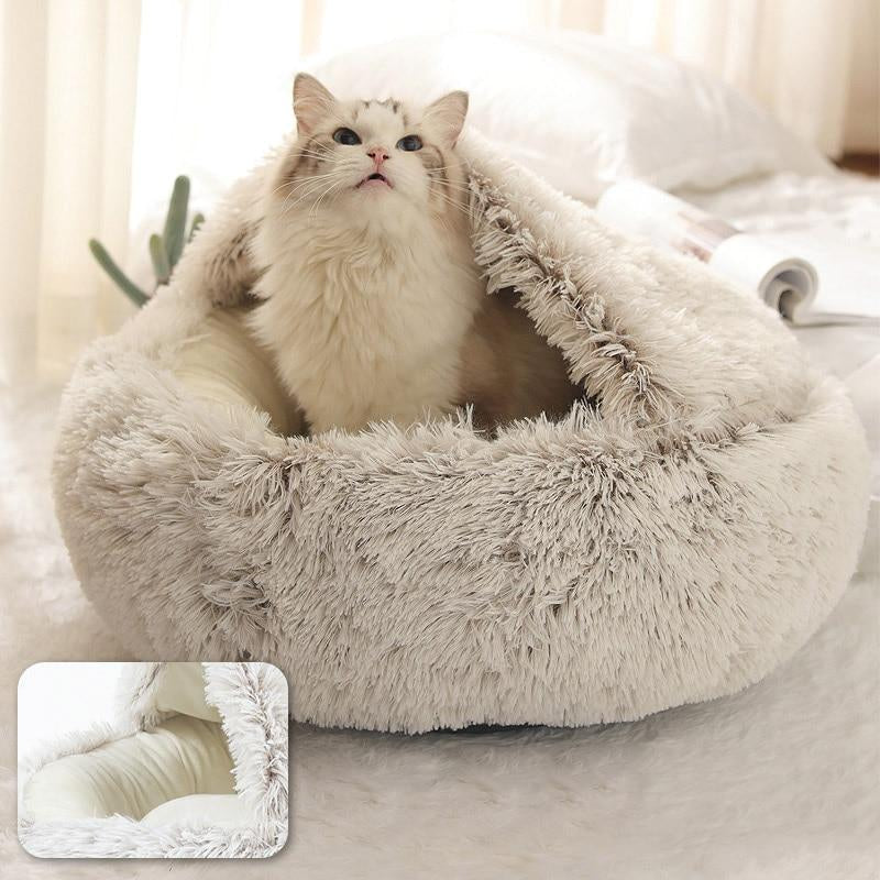 Calm Kitty Cave Bed